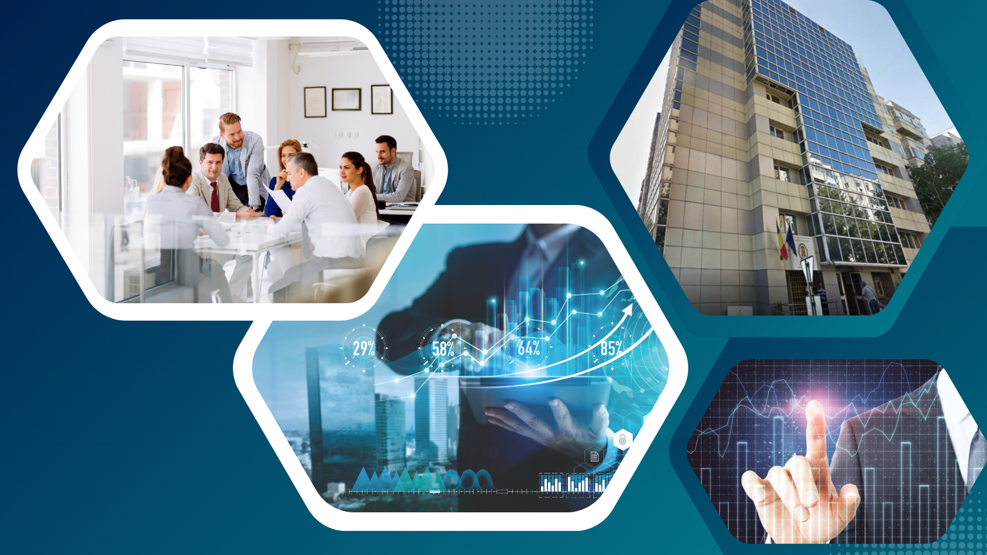 Blue And Green Modern Business Challenges And Opportunities Presentation (1)